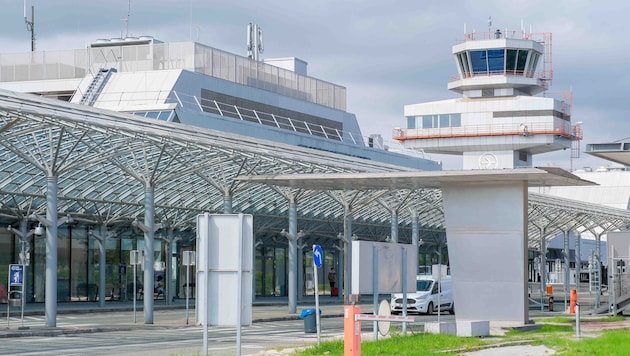 Der Linzer Flughafen in Hörsching