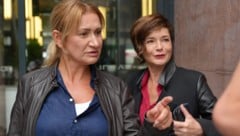 Angelika Niedetzky und Katharina Stemberger waren beim „Krone“-Interview trotz ...