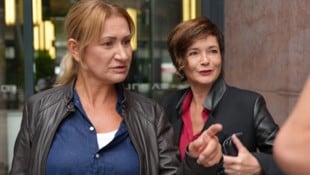 Angelika Niedetzky und Katharina Stemberger waren beim „Krone“-Interview trotz ...