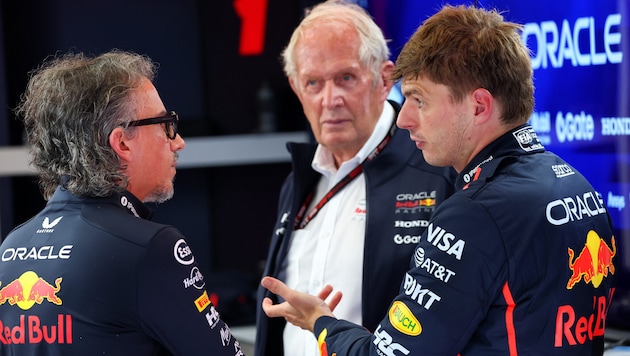 Bekommt Max Verstappen (re.) ab 2026 einen neuen Teamkollegen?