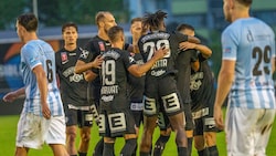 Der Jubel der stürmischen Grazer ...