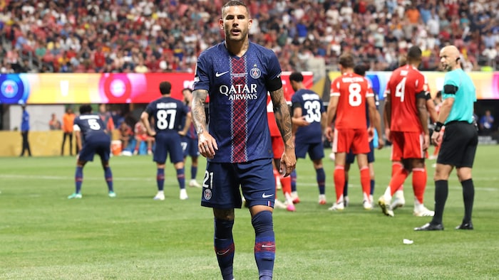 Lucas Hernandez nach seiner „Roten“ gegen die Bayern