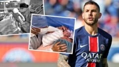 Lucas Hernandez zeigt auf Instagram rund um die Geburt seiner Tochter (fast) alles.