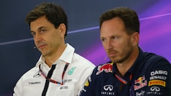 Zwischen Toto Wolff (links) und Christian Horner hat sich eine Dauerrivalität entwickelt. 
