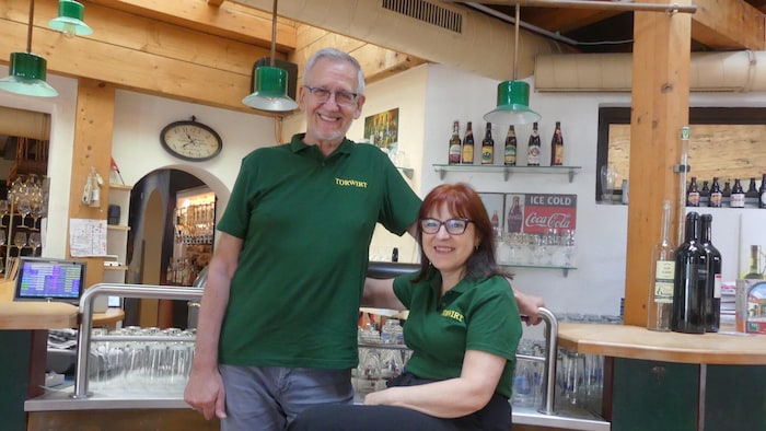 Helena und Peter betreiben das Wolfsberger Traditionslokal.