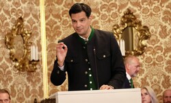 Der steirische Tierschutzlandesrat Hannes Amesbauer (FPÖ) 