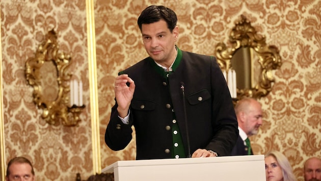 Der steirische Tierschutzlandesrat Hannes Amesbauer (FPÖ)