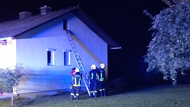 Glück im Unglück: Nachbarn hörten die Hilferufe des Verletzten und alarmierten die Feuerwehr.