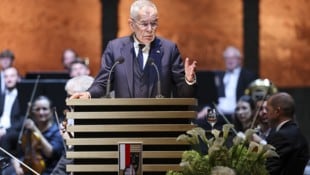 „Werte sind nur so viel wert wie die Taten, die wir für sie auch setzen“, meint Van der Bellen.