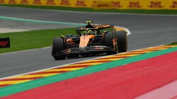 Lando Norris hat sich die Pole für das Rennen am Sonntag gesichert.