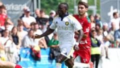 Sadio Mane (links) war in Saalfelden der größte Star am Platz.