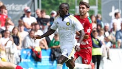 Sadio Mane (links) war in Saalfelden der größte Star am Platz.