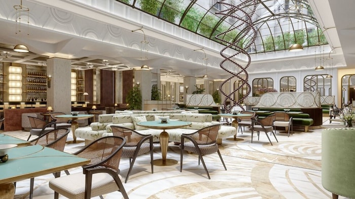 Das Mandarin Oriental ist ein Luxushotel.