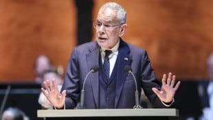 Der Bundespräsident eröffnete die Salzburger Festspiele offiziell.