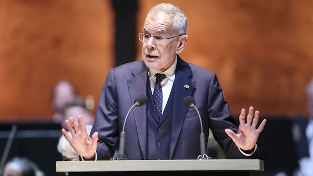 Der Bundespräsident eröffnete die Salzburger Festspiele offiziell.
