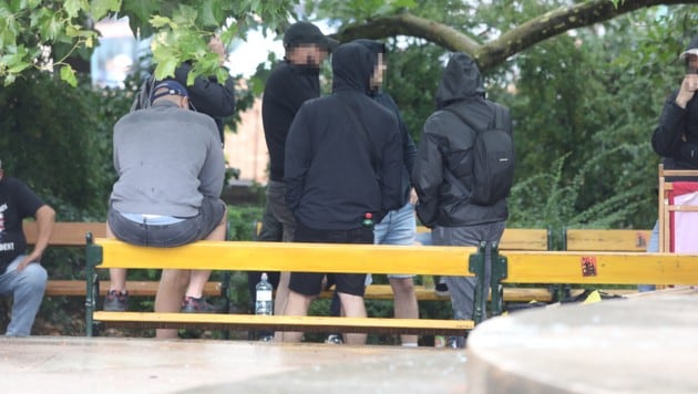 Identitäre demonstrierten in der Wiener Innenstadt: Ruf nach „Remigration“.