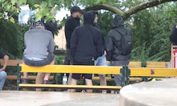 Identitäre demonstrierten in der Wiener Innenstadt: Ruf nach „Remigration“.