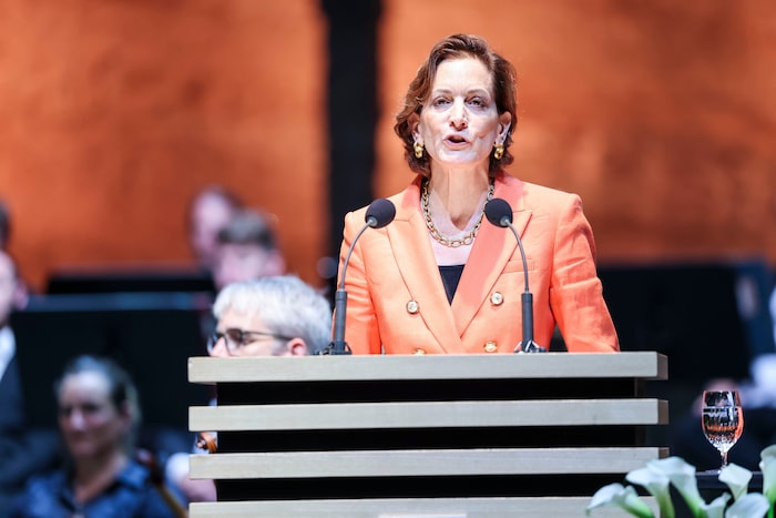 Historikerin Anne Applebaum hielt die Festrede. Die US-Amerikanerin ging eingangs auf die ...