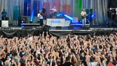 Das Trio folkshilfe sorgte in Moosburg für Partystimmung!