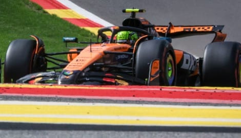 Kann McLaren-Pilot Lando Norris seine Poleposition im Rennen ausnutzen?