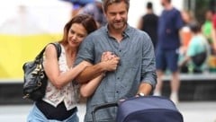 Katie Holmes kuschelt wieder mit ihrem Ex-Freund Joshua Jackson. Leider gibt es das ...