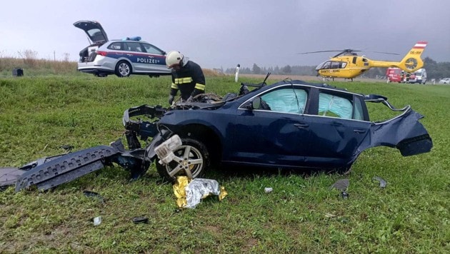 Der Skoda sah nicht mehr wirklich gut aus.