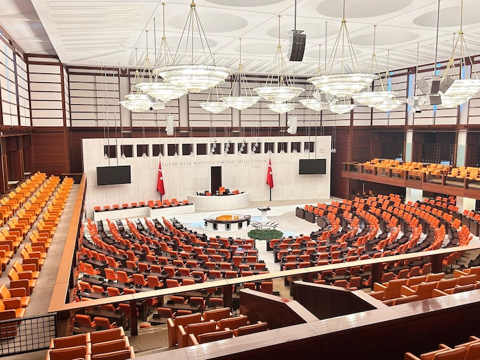 Das Parlament in Ankara