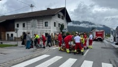 Bei einer Kreuzung in Oberhofen kam es zum Zusammenstoß.