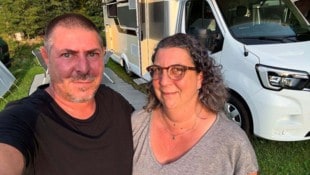 David N. und seine Frau wollten ihren silbernen Hochzeitstag in den Tiroler Bergen verbringen.