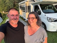 David N. und seine Frau wollten ihren silbernen Hochzeitstag in den Tiroler Bergen verbringen.