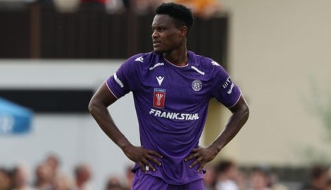 Austria-Stürmer Kelvin Boateng fehlt den Wienern einige Wochen.