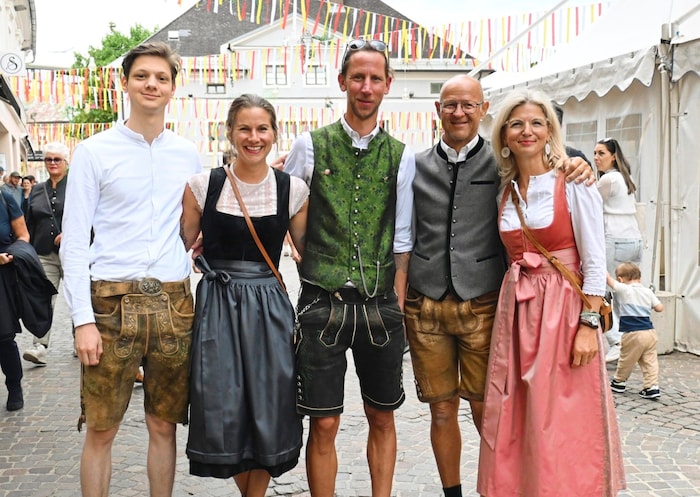 Ebenfalls mit dabei: Ex-Skispringer Martin Koch