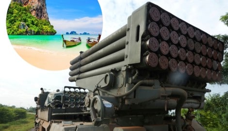 Thailand glänzt mit Traumstränden, im Grenzgebiet zu Kambodscha toben jedoch Kämpfe.