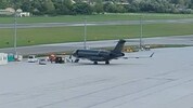 Der Ronaldo-Privatjet am Salzburger Flughafen