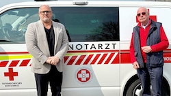 Sind entsetzt: Nationalrat Alois Schroll (li.) Ex-Notarzt Albert Reiter