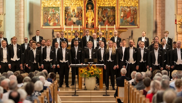 Am Freitag traten die Finnen in der Bregenzer Herz Jesu Kirche auf.