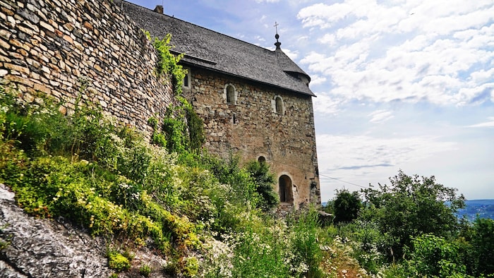 Die Burgruine im Norden von Graz