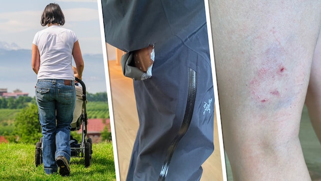 Simone S. war mit ihrer neun Monate alten Tochter Nora im Kinderwagen spazieren (Symbolbild), ...