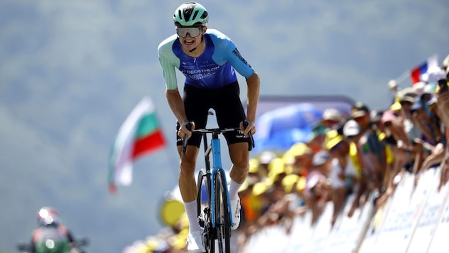 Felix Gall holte mit Platz fünf das zweitbeste ÖRV-Ergebnis bei der Tour de France.