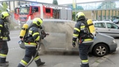 Wenige Minuten nach der Alarmierung trafen 15 Mann der Feuerwehr Knittelfeld ein. 