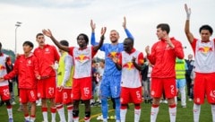 Salzburg bejubelte in Dietach einen 4:0-Erfolg.