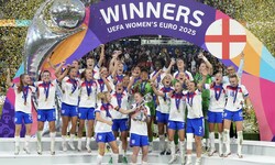 Unbändiger Jubel bei den „Lionesses“, den alten und neuen Fußball-Europameisterinnen aus England