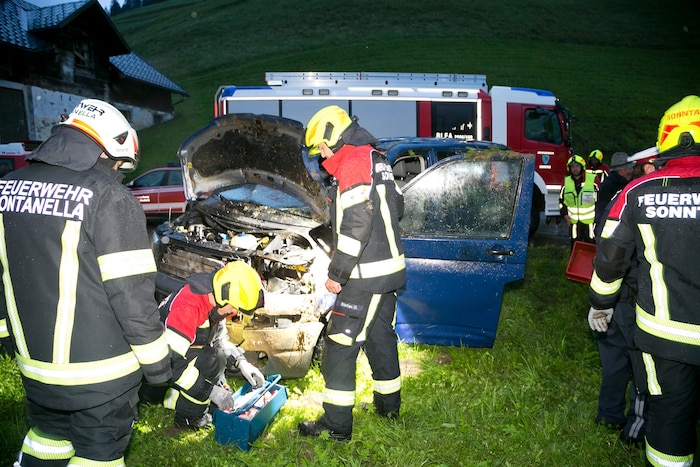 Die Bergearbeiten gestalteten sich aufwändig.
