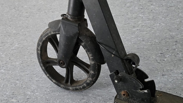 E-Scooter-Unfall in St. Barbara im Mürztal (Symbolbild)