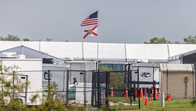 Das private US-Abschiebegefängnis „Alligator Alcatraz“