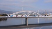 Befahren wird die neue Regional-Stadtbahn Linz mit sogenannten TramTrain-Fahrzeugen – hier ...