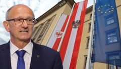 LH Anton Mattle kennt als Ex-Unternehmer die bürokratischen Probleme und will daher jede Woche ...