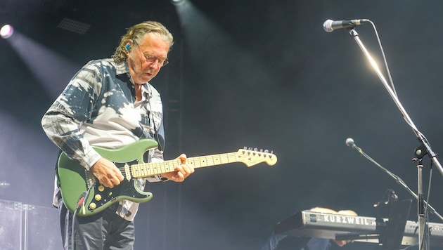 Peter Cornelius lieferte mit seinen Hits eine tolle Show ab.