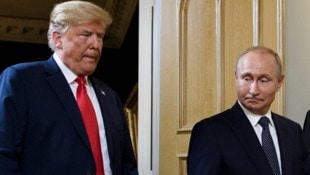 Trump fühlt sich von Putin getäuscht (Archivbild).