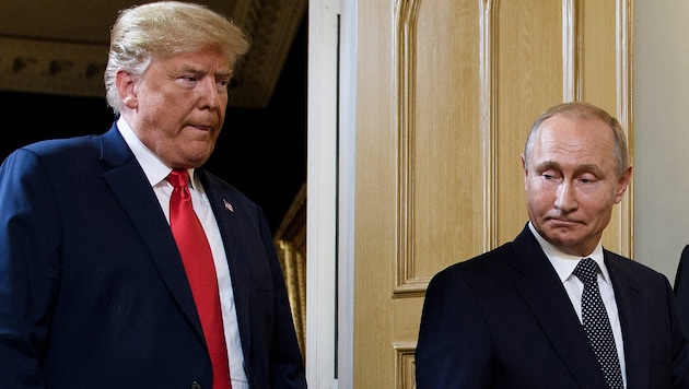 Trump und Putin haben sich bereits mehrmals getroffen, das letzte Mal war 2019, vor Beginn des ...